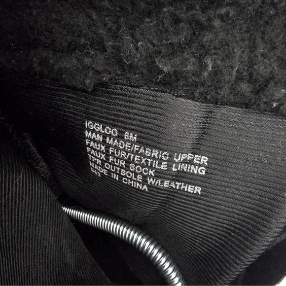 Madden Girl Black Winter & Rain Boots - Picture 6 of 6